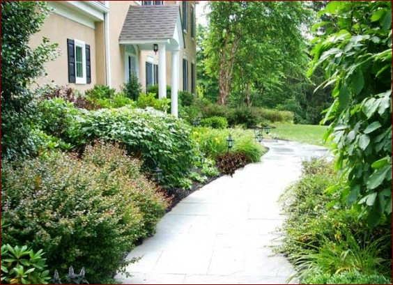 Flagstone Patio Main Line Philadelphia Aardweg Landscaping