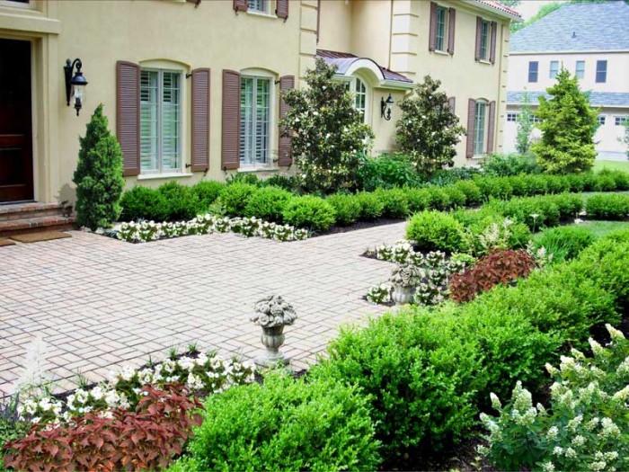 Formal garden in Pennsylvania 